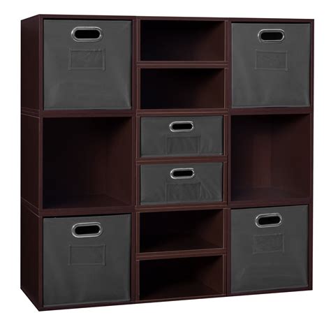 storage bins for cube shelves